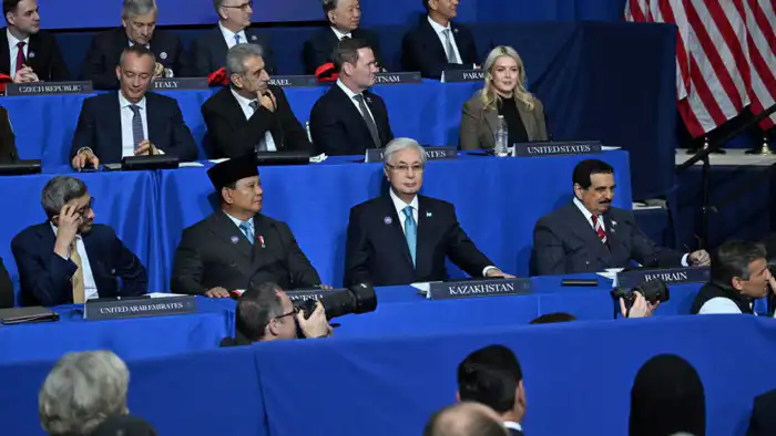 Токаев на инаугурационном заседании Совета мира в США Павлодаре