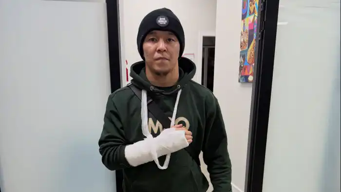 Казахстанский боец Асу Алмабаев пропустит бой с Морено из-за травмы Павлодаре