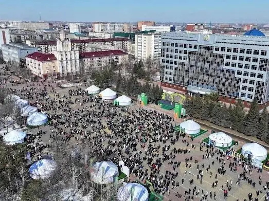 Празднование Наурыз мейрамы в Костанайской области (3)