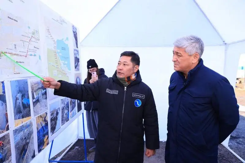 В Караганде завершается строительство ключевого коллектора (3)