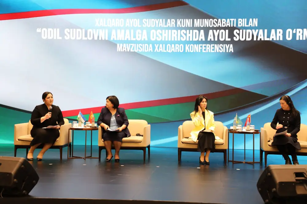 Член Высшего Судебного Совета Салтанат Жунуспекова приняла участие в Международной конференции «Роль женщин-судей в осуществлении правосудия», состоявшейся в городе Ташкент (2)