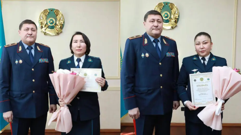 Отличившихся криминалистов наградили в столице (2)