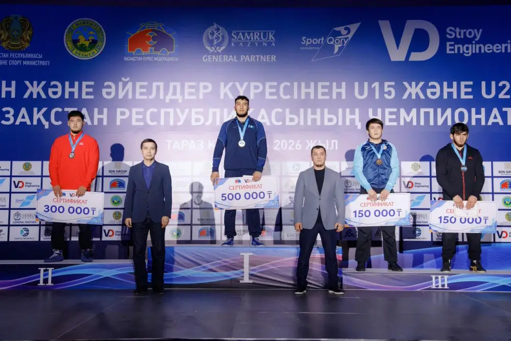 Рост спортивных достижений молодежи: Ризабек Айтмухан стал чемпионом Казахстана в весе 125 кг Павлодаре