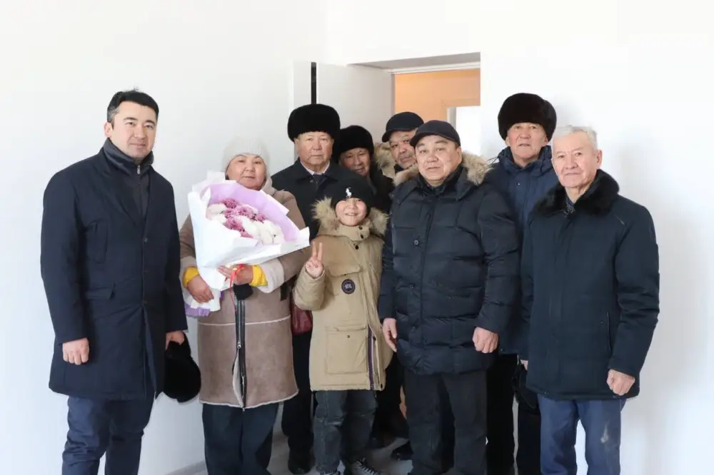 В Хромтауском районе введён в эксплуатацию новый жилой комплекс (5)