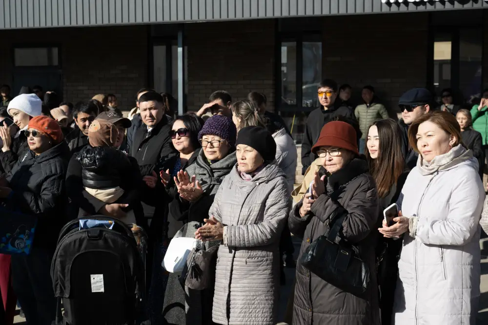 Мурал в Талдыкоргане посвященный новой Конституции создан с помощью ИИ Павлодаре