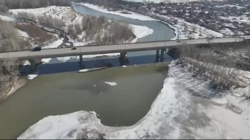 В ВКО началось интенсивное снеготаяние, ведется круглосуточный мониторинг (3)