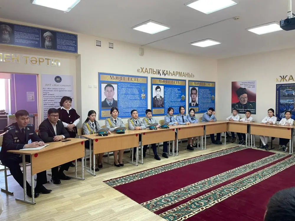 масштабный проект правовая культура правила дорожного движения ученики безопасность школа Павлодаре