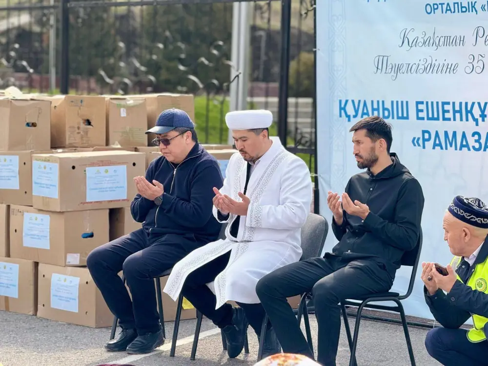 Благотворительное мероприятие в Толебийском районе: 200 семей получили продуктовые корзины Павлодаре