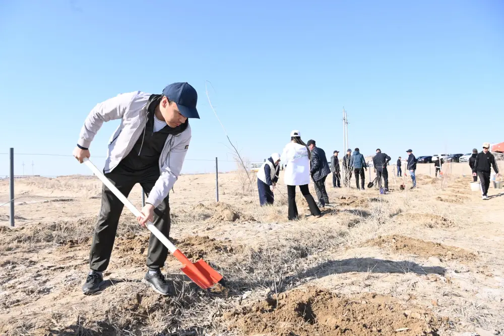 Экологическая акция «Мөлдір бұлақ» – в Кызылорде (4)