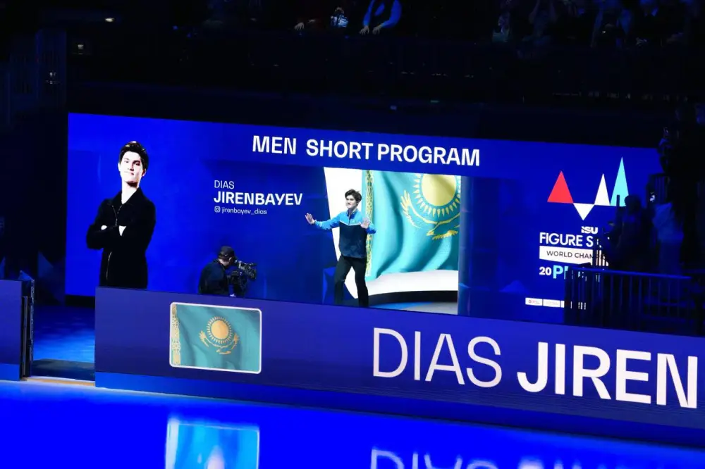 Диас Джиренбаев дебютировал на чемпионате мира (5)