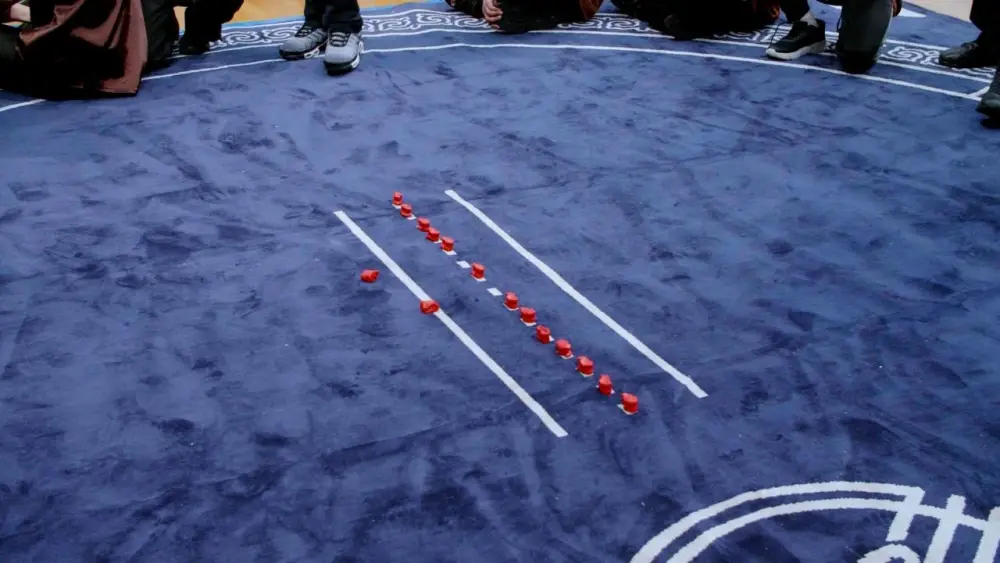 Более 18 тысяч детей по всей Астане начали одновременно игру в асык (7)