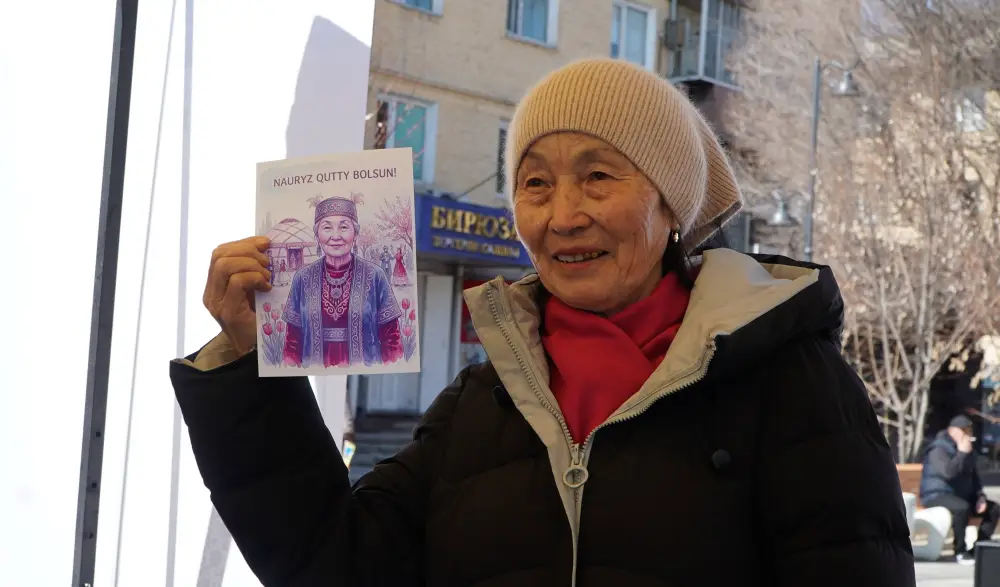 «Digital Nauryz» в Жетісу: с помощью ИИ жители смогли создать свои портреты в образе казахских батыров (7)