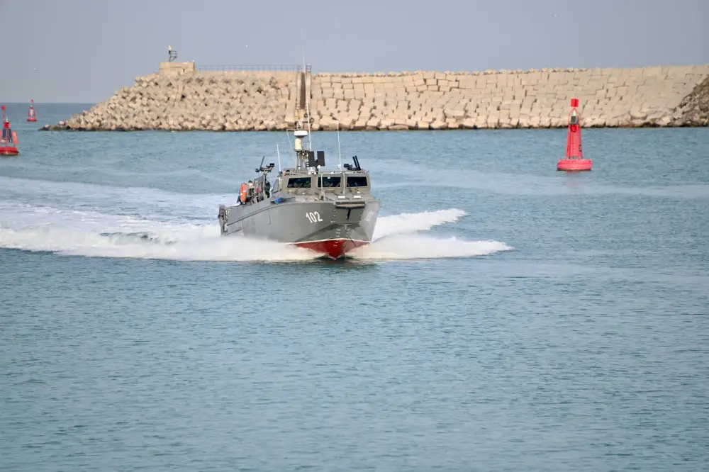 Начальник Генерального штаба проверил боеготовность кораблей Военно-морских сил (2)