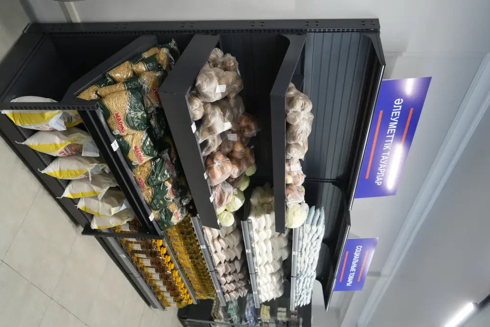 В Талдыкоргане открылся седьмой социальный магазин с низкими ценами на продукты Павлодаре