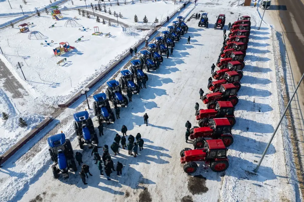 Новая техника для защиты лесов в СКО Павлодаре