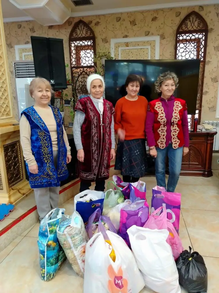 Благотворительная акция пенсионеров в Астане: помощь нуждающимся семьям и укрепление социальной солидарности Павлодаре