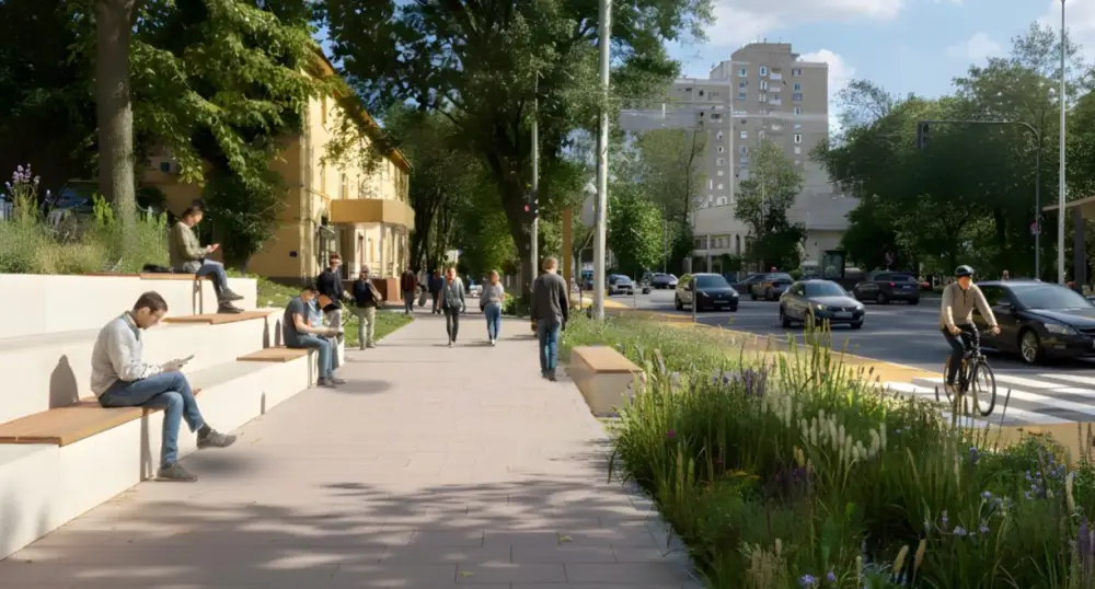 Улицу Сатпаева в Алматы обновят по международным стандартам Павлодаре