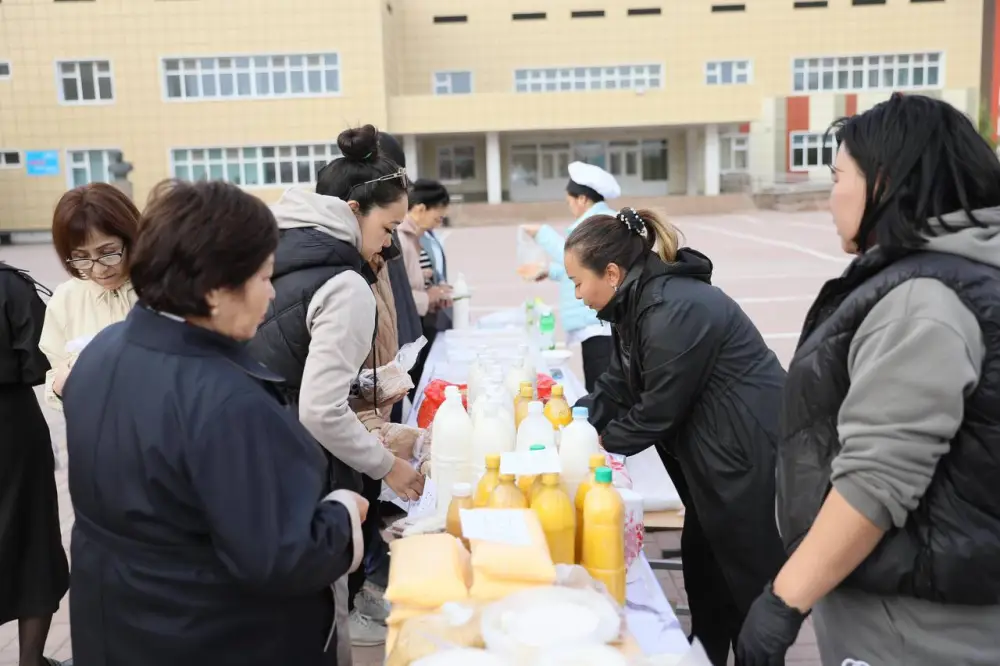В Актобе на пяти участках референдума стартуют мини-ярмарки с натуральными продуктами Павлодаре