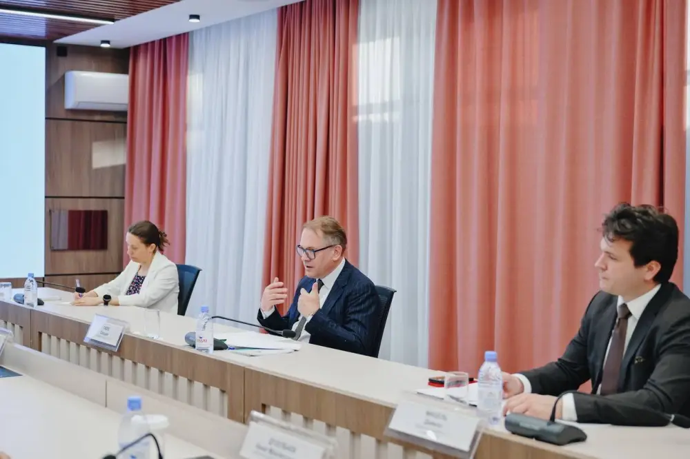 Встреча акима с делегацией Франции в Петропавловске Павлодаре