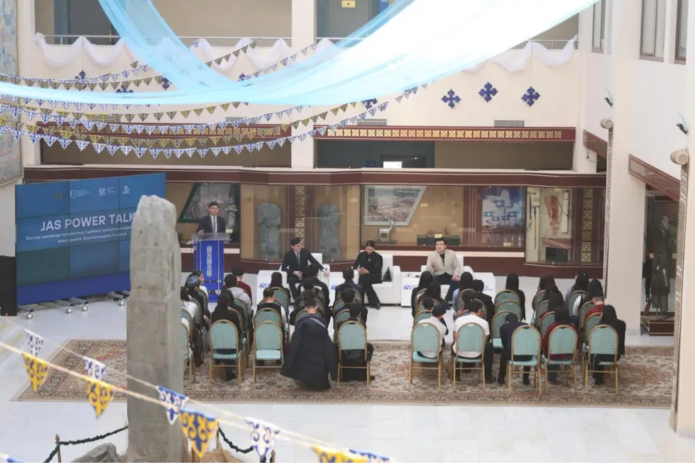 Jas Power Talks: Обсуждение гражданско-патриотического воспитания молодежи как ключ к международному сотрудничеству Павлодаре