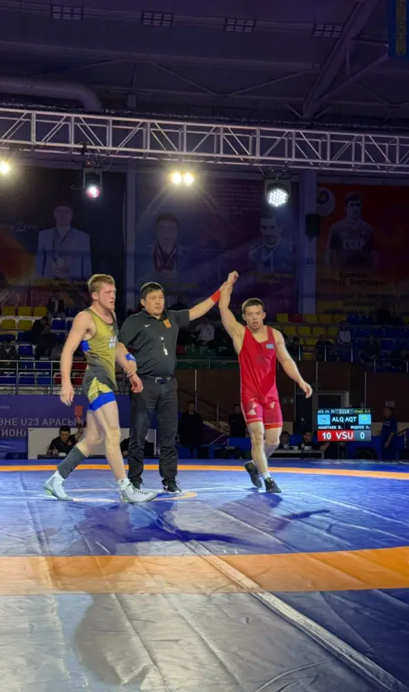 Алматинские борцы стали победителями чемпионата Казахстана U23 (3)
