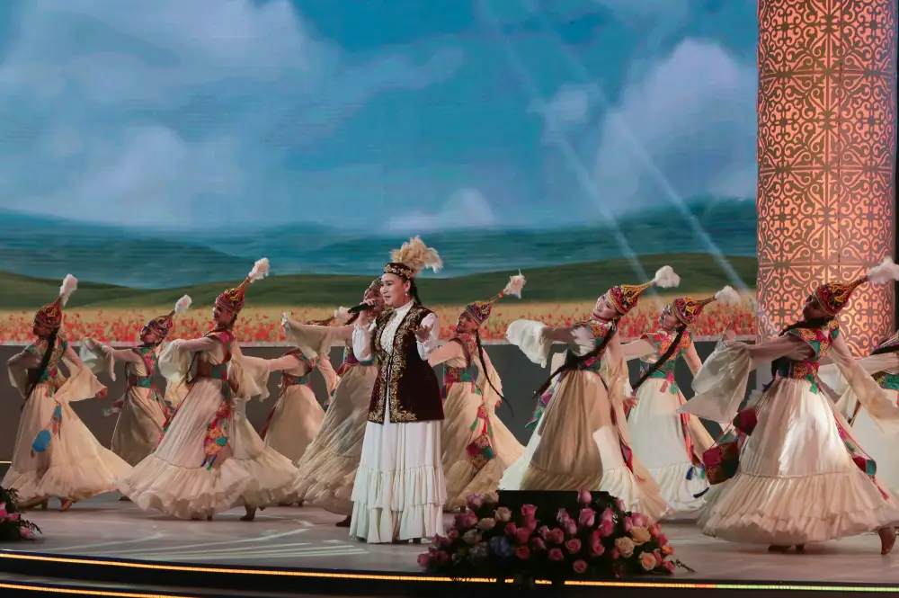 В Астане прошел праздничный концерт в честь Наурыза (9)