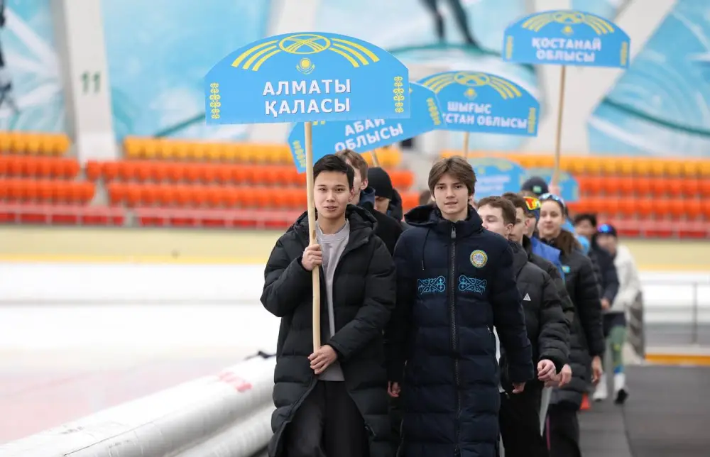 В городе Астана стартовал чемпионат Республики Казахстан по конькобежному спорту (3)