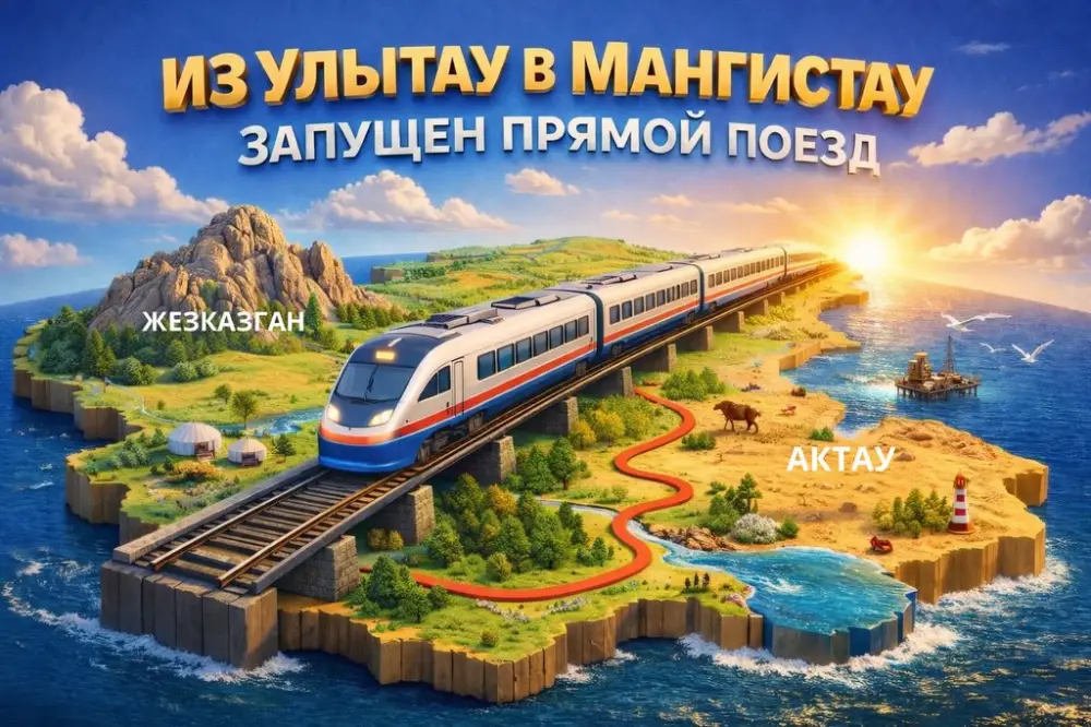 Новый прямой поезд из Жезказгана в Мангистау: развитие туризма и укрепление межрегиональных связей Павлодаре