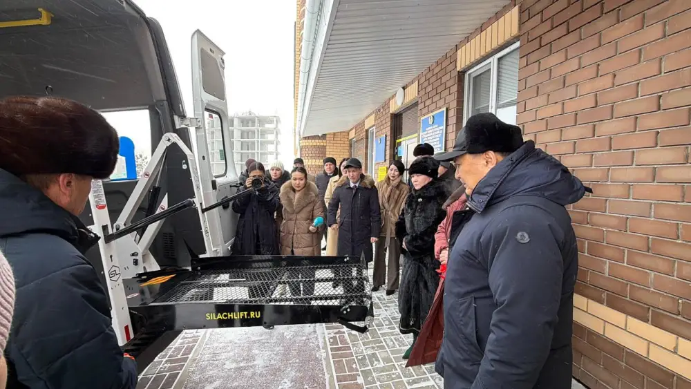 В Кокшетау специализированный детский сад «Аяла» получил новый автомобиль для детей с особыми потребностями Павлодаре