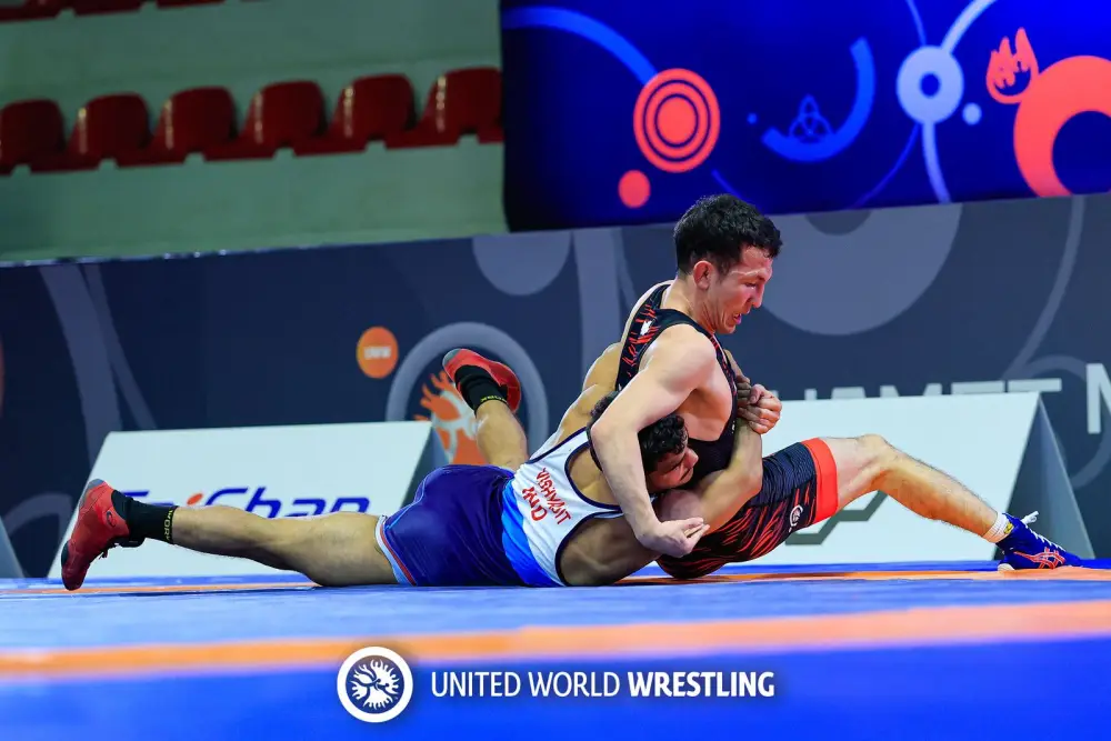 Столичный борец Марлан Мукашев стал бронзовым призером международного турнира Павлодаре