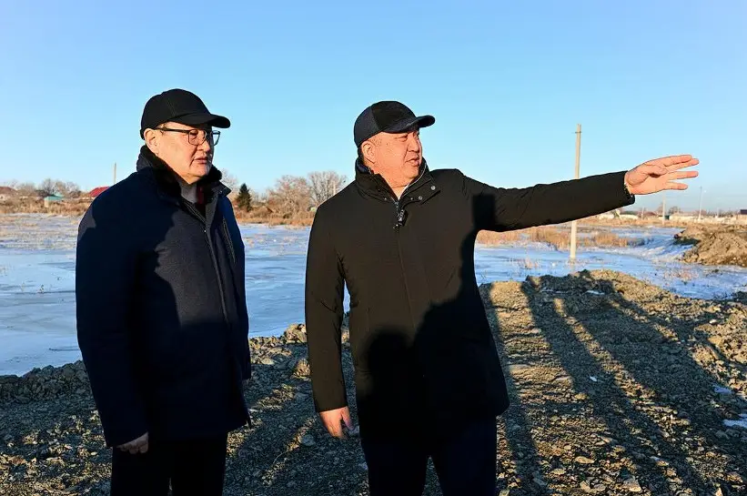 Проверка участков с риском подтопления в Аягозе Павлодаре