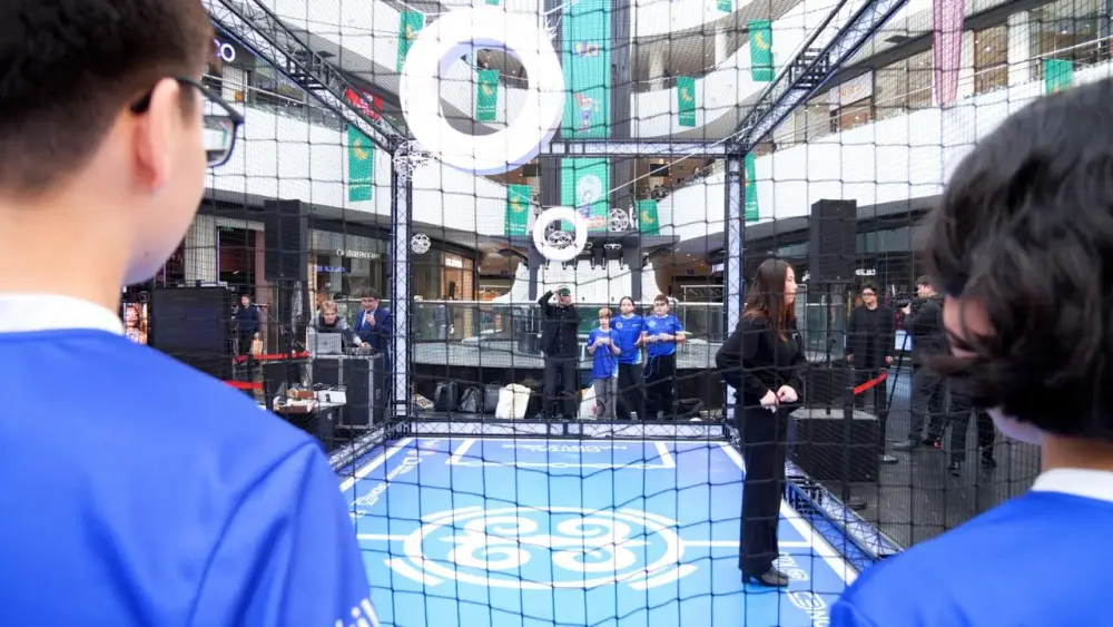 Digital Nauryz: турнир по дрон-футболу среди школьников провели в Астане Павлодаре