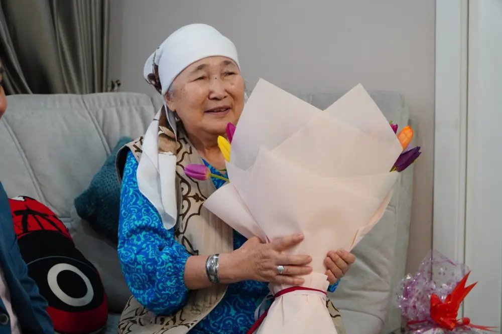 Поздравления с 8 Марта получили ветераны г. Кокшетау Павлодаре