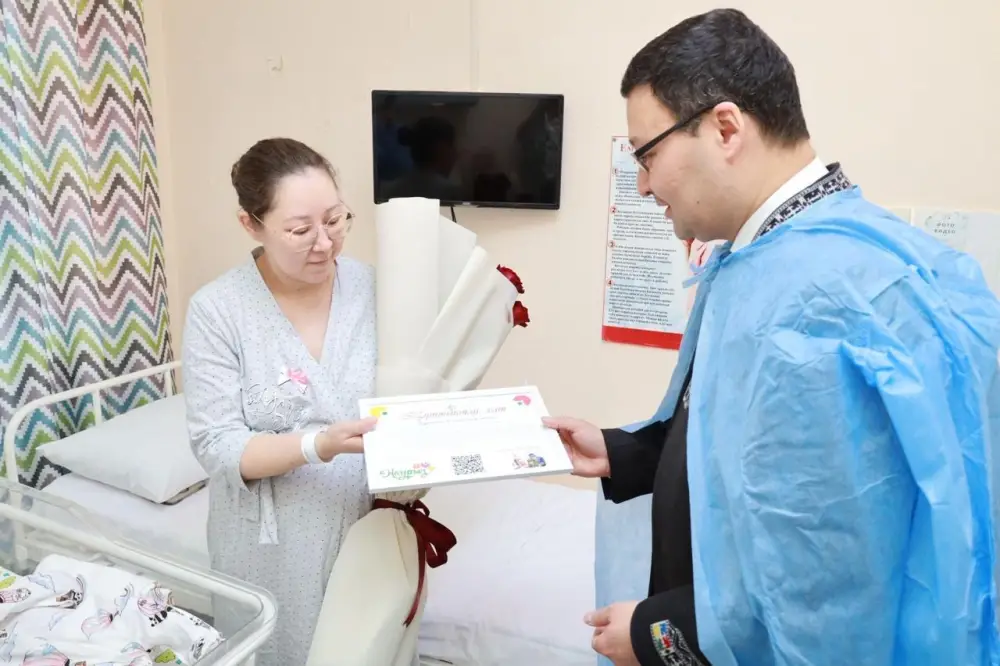 Новорожденные в Астане получают уникальный подарок в рамках экологической инициативы Павлодаре