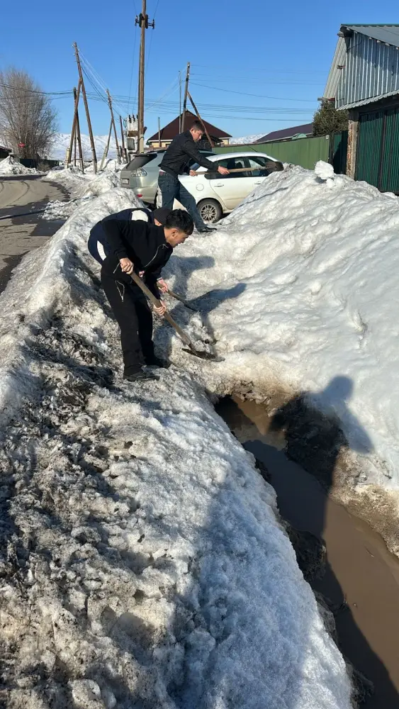 В Урджарском районе проводятся меры по предупреждению паводков (3)
