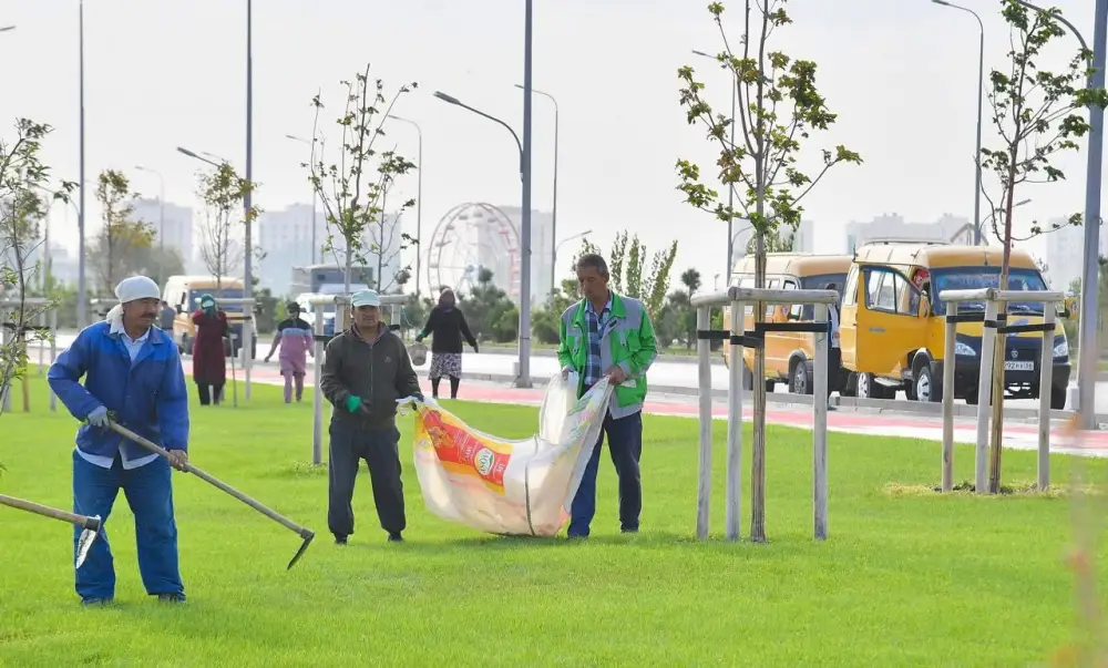В ТУРКЕСТАНСКОЙ ОБЛАСТИ АКТИВИЗИРОВАНА РАБОТА В РАМКАХ ПРОГРАММЫ «ТАЗА КАЗАҚСТАН» (8)