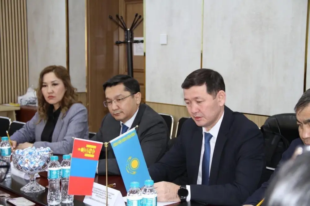 Казахстанская делегация в Монголии обмен опытом в области здоровья животных и безопасности продуктов Павлодаре
