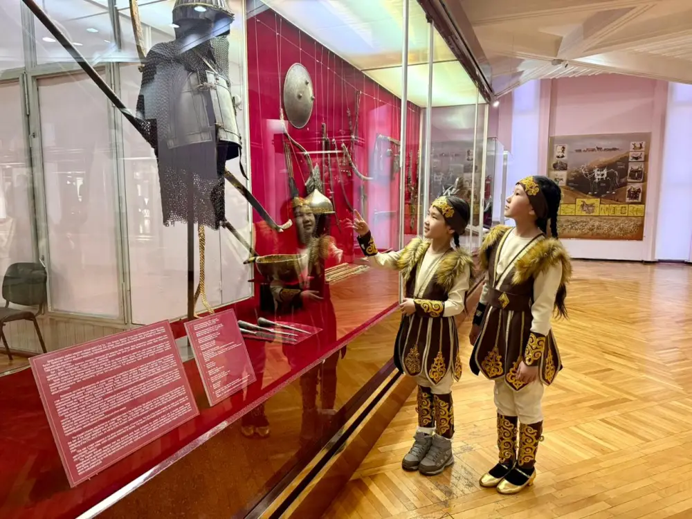 В Национальном центральном музее ко Дню «Шаңырақ» представили традиции казахского ремесла (3)