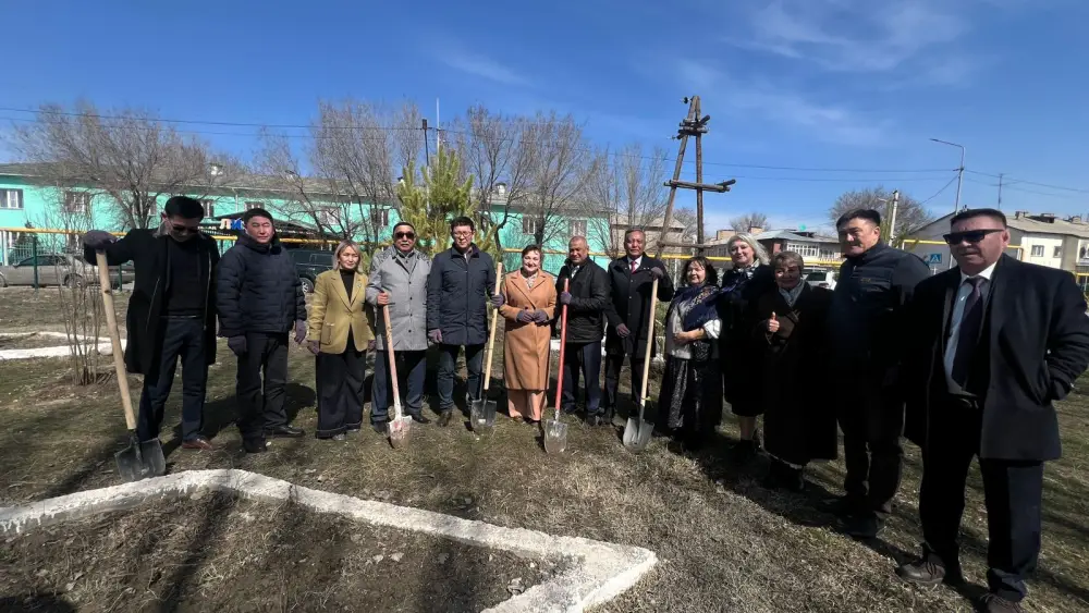 Алатау: экологическая акция «Аллея референдума - 2026» Павлодаре