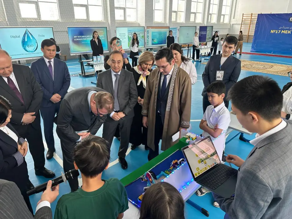 Водосбережение и сохранение озера Балхаш: более 328 тыс. школьников и студентов колледжей приняли участие в экочасе «Экономь воду – сохраняй будущее!» (5)