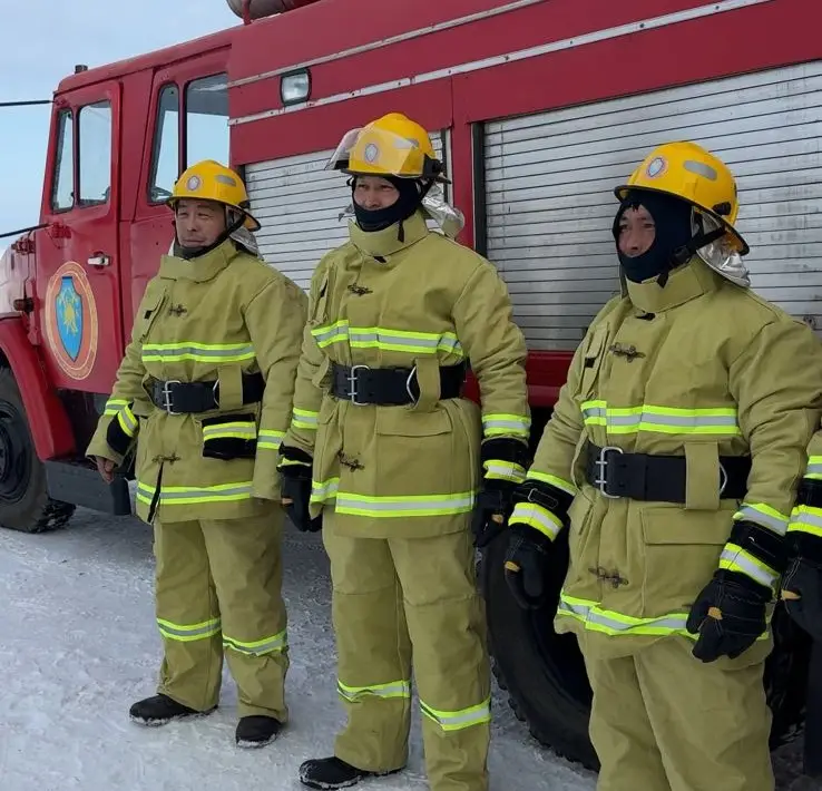 Добровольный пункт пожаротушения Қырыққұдық всегда на боевой готовности (2)