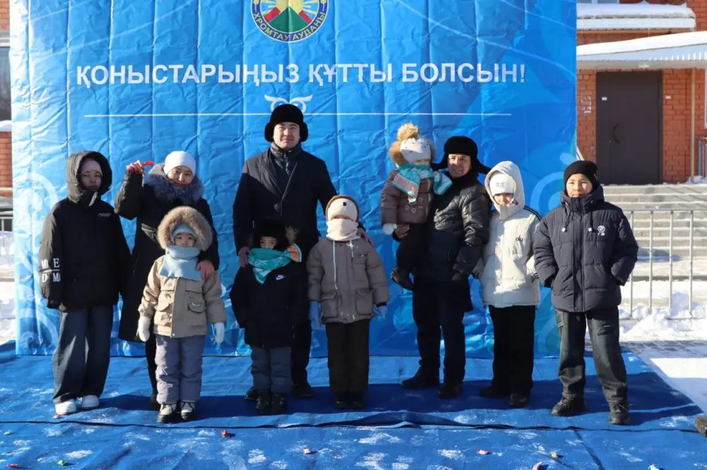 В Хромтауском районе введен в эксплуатацию новый жилой комплекс (4)