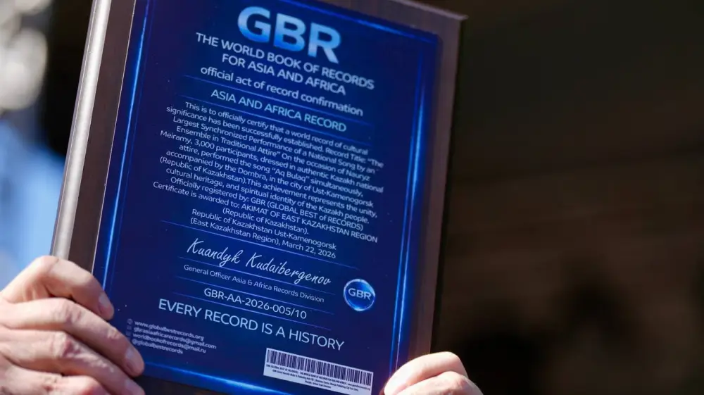 Более 5000 домбристов из ВКО установили мировой рекорд, исполнив песню «Акбулак» (6)