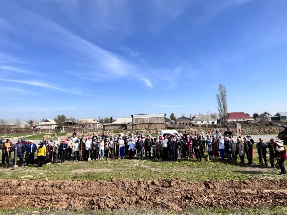 ТУРКЕСТАН: В ЖЕТЫСАЕ В АКЦИИ «МӨЛДІР БҰЛАҚ» ПРИНЯЛИ УЧАСТИЕ 500 ЧЕЛОВЕК (2)