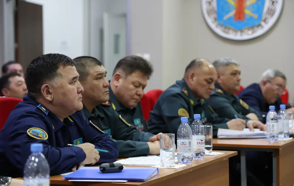 Командование Вооруженных сил Казахстана акцентирует внимание на практической подготовке и ответственности командиров Павлодаре