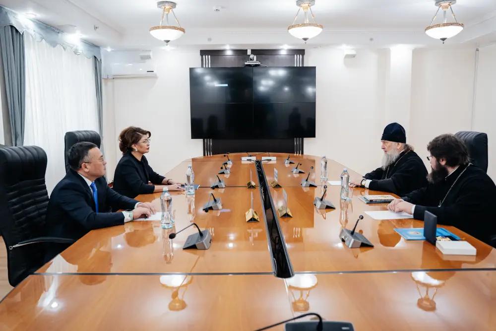 Аида Балаева и митрополит Александр обсудили религиозные ценности в Астане Павлодаре