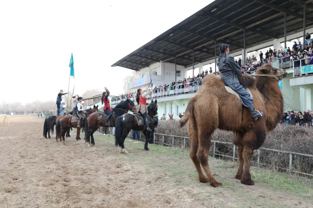 На ипподроме Алматы проходит Наурыз: более 10 тыс. участников, этнофестиваль и спортивные турниры Павлодаре