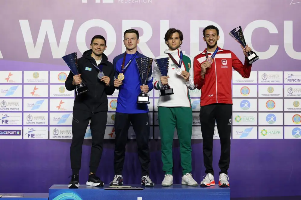 Руслан Курбанов завоевал серебро на Кубке мира в Астане, уступив украинцу в финале Павлодаре