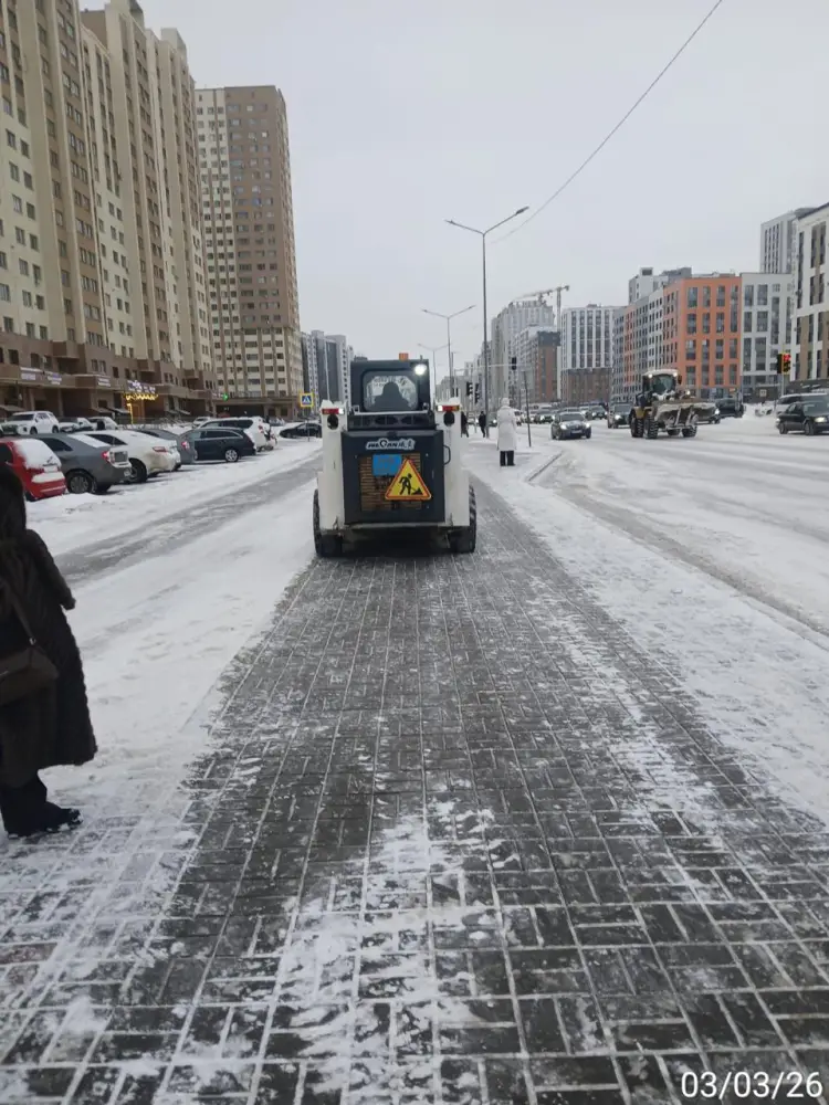 Акимат Астаны призывает жителей учитывать погодные условия в условиях снежных осадков Павлодаре