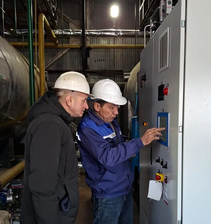 Новые мощности и техническое обновление: заместитель Председателя Комитета госэнергонадзора посетил энергообъекты Кызылординской области (4)